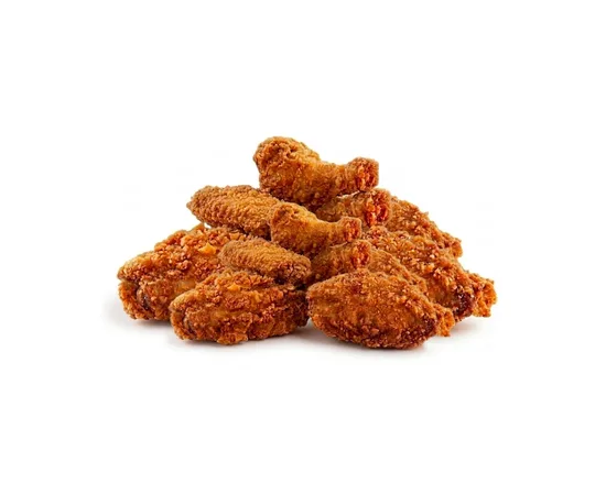 10 Crispy Wings - menu CRISPY SOUL, poulet frit halal et waffle burgers