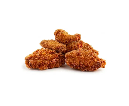 5 Crispy Wings - menu CRISPY SOUL, poulet frit halal et waffle burgers