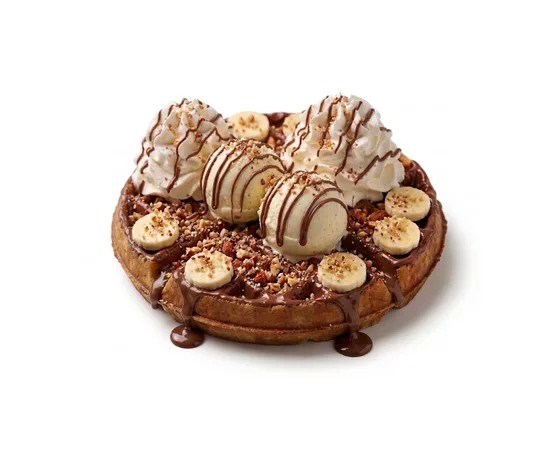 Healthy Waffle - menu CRISPY SOUL, poulet frit halal et waffle burgers